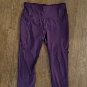 NEVER WORN All in Motion Purple Target Workout Leggings with Pockets